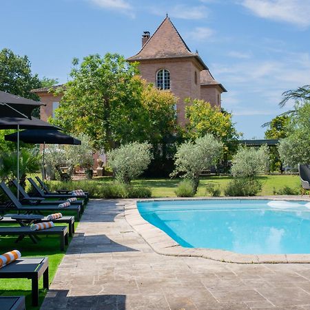 Castel Bois Marie, Maison D'Hotes Монтобан Екстериор снимка The swimming pool at Château de Chaumont